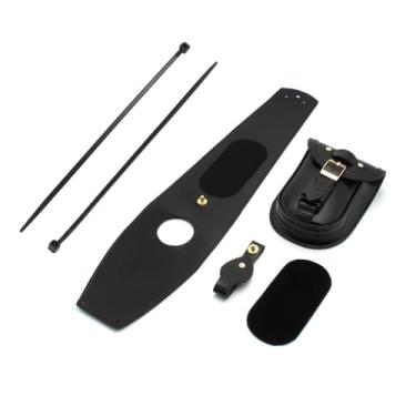 Imagem de FINMOKAL 1 Peça Bolsa De Painel De Tanque Removível Preta Para Motocicleta Pu Preta Para BMW R18 2020-2021