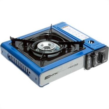 Imagem de Fogao Port.Butano Aut.Frontier Azul - Nautika, Azul