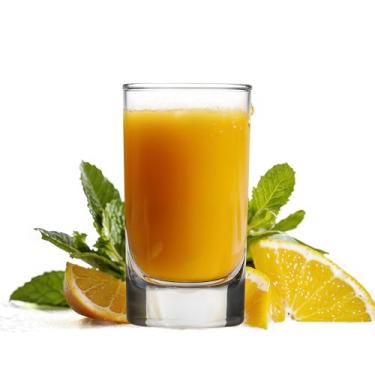 Imagem de Vikko Copos de suco pequenos, copos de vidro pequenos de 135 g, copo de suco grosso e durável, copos de suco de base pesada, copos infantis para suco e leite, conjunto de copos pequenos de 6 a 5 x 9,9
