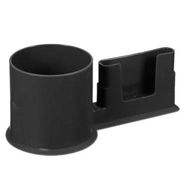 Imagem de PATIKIL Suporte de copo para prancha de remo caiaque e suporte de telefone acessórios de prancha de stand up paddle copo universal portátil para beber copo de garrafa de água, preto