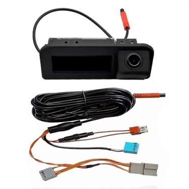 Imagem de YIFOUM Câmera de trajetória dinâmica com alça de porta-malas RCD330 para Audi A5 Q3 Q2L Q5L 2017-2021/Skoda Superb 2019 Karoq Kamiq Kodiaq 2017-2019/VW Volkswagen Bora Tharu Passat Sagitar