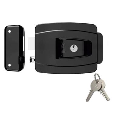 Imagem de Fechadura Eletrica 12V Preta Al100r - Agl