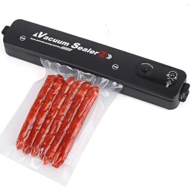 Imagem de Seladora Embaladora a Vácuo Automática Portátil Doméstica Embalagem Moderna Embaladora Selar Para Embalar Kitchen Manual Profissional Embalador Carnes Plástico Empacotadora Queijo Fechar Pro