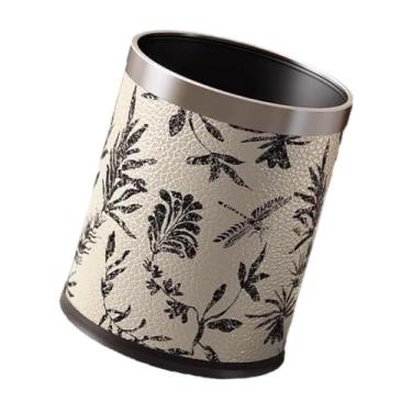 Imagem de WeiLaiKeQi Lixo redondo pode desperdiçar lixo lixo lixo lixo para lavanderia banheiro banheiro banheiro banheiro, Style a