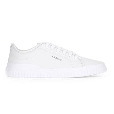 Imagem de Tênis Aramis Deep Leather Branco - Masculino, 41, Branco