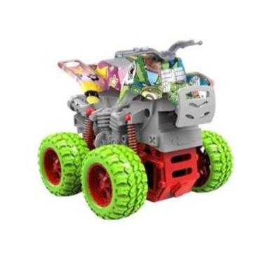 Imagem de Carrinho Quadriciclo Fricção Monster Truck Big Foot Brinquedo Tração 4