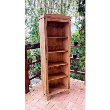 Imagem de Estante Para Livros Alta Plus Maciça 1,77x60x33 Neppel