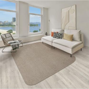 Imagem de Tapete 150x200cm Elegant Organico Cantos Bege