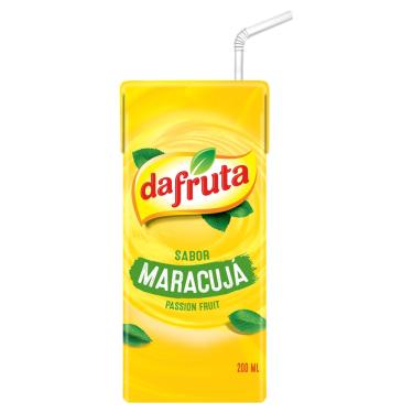 Imagem de Refresco de Maracujá Dafruta 200ml Vitamina C
