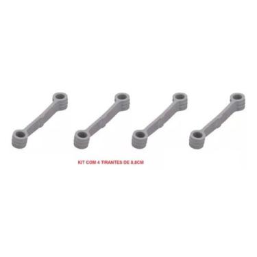 Imagem de 4 Tirantes Cinza Para Brastemp Consul 11/12/14/15 Kg 9cm