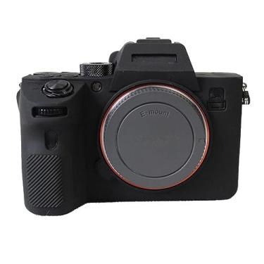 Imagem de Bolsa protetora de borracha de silicone extensível para Sony A7RIII A7 Mark 3 A7R3 acessório de peça sobressalente