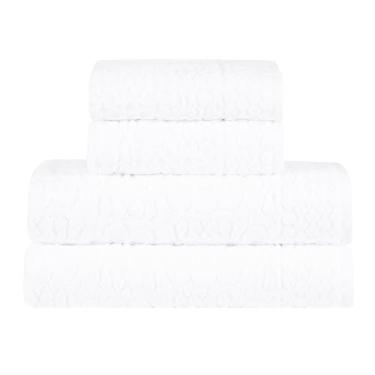 Imagem de Buddemeyer Jogo de Toalhas Dalia Extra Soft Banho Branco 4 peças
