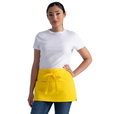 Imagem de Chef Works Avental de garçonete unissex, limão, tamanho único