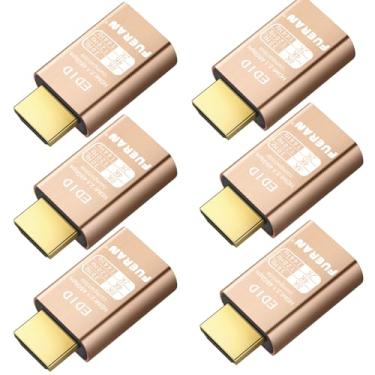 Imagem de FUERAN 8K 30Hz HDMI fictício plugue 4K EDID emulador monitor virtual, adaptador de exibição sem cabeça, suporta até 4K @120Hz, 1440/1080@144Hz hdmi emuladores falsos (8K-30Hz-6Pack)