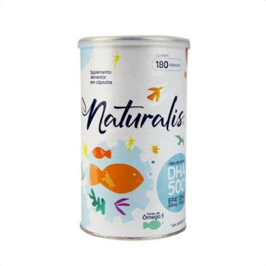 Imagem de Ômega 3 DHA 500 Naturalis 180 Cápsulas 1500mg DHA
