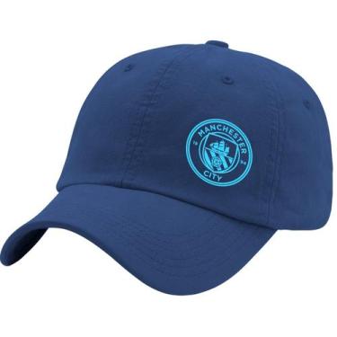 Imagem de Boné Manchester City SuperCap Símbolo Bordado - Masculino, Único, Mari