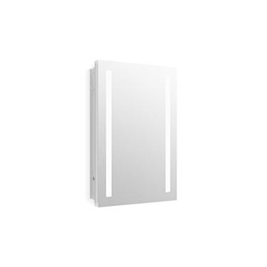 Imagem de Gabinete de medicina da Kohler, armário de remédios para banheiro com espelho, coleção Verdera, 50 cm x 76 cm, armário de remédios iluminado, K-99003-TLC-NA