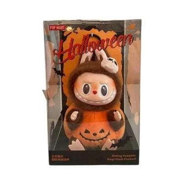 Imagem de Halloween Labubu Chaveiro Abóbora Carnaval Pingente Boneca Colecionáve