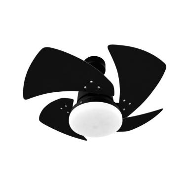 Imagem de Ventilador De Teto Venti-Delta Tornado Preto Com 4 Pás Preto De Mdf 84Cm De Diâmetro 110V E27