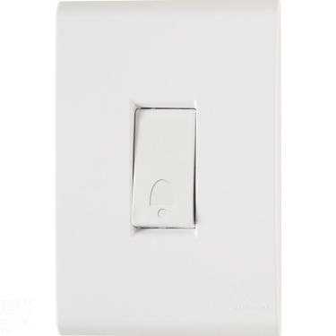 Imagem de Conjunto 4x2 Com 1 Pulsador Campainha Tramontina Liz 10 A 250 V Branco Tramontina