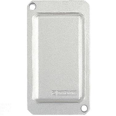 Imagem de Tampa Cega Para Condulete Tramontina Em Aluminio Estampado Tramontina