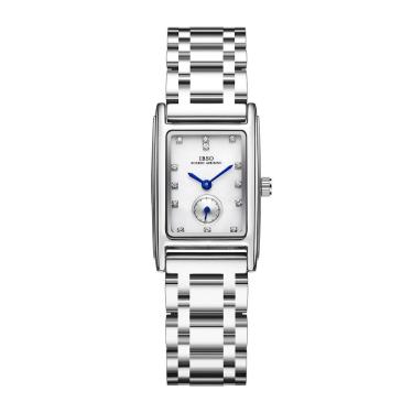 Imagem de Relógios De Quartzo Feminino Ibso 9688 à Prova D'água Prata
