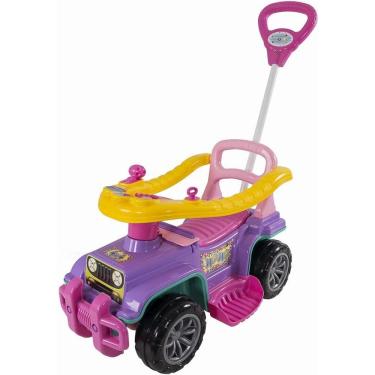 Imagem de Brinquedo Carrinho Com Chassis Jip Jip Menina Multicor