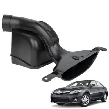 Imagem de RECBONIC Caixa de entrada do duto de entrada do filtro de ar compatível com Toyota Camry 2.4L 2007-2009, para Toyota Camry Hybrid 2.4L 2010-2011-Caixa de caixa de filtro de ar 17750-0H060 17750-28020