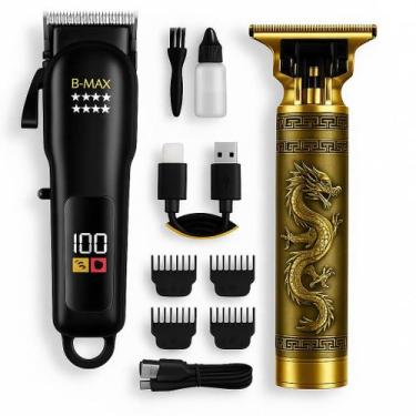Imagem de Maquina Cortador de Cabelo Elétrico e Aparador de Barba e Bigode Profi