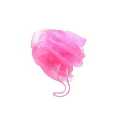 Imagem de 5 Unid Esponjas Bucha Para Banho Fofinha Nylon(Rosa)