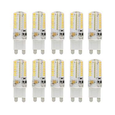 Imagem de K JINGKELAI Lâmpadas Led G9 3W (Equivalente A 25W De Halogênio) Lâmpada Silicone Tipo Milho Para Iluminação Residencial, Ventilador Teto, Lustres, Ca 110V, Base Bi-Pino, Branco Quente 3000K, 64 3014