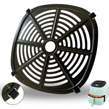 Imagem de Nvkwca Fritadeira A Ar De 6 Qt Para Forno Elétrico Dash Tasti-Crisp, Bandeja Pratos Crocantes Atualizada, Grelha, Prateleira Fritadeiras, Antiaderente, Lavável Na Máquina Lavar Louça