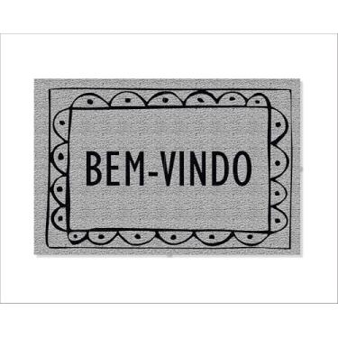 Imagem de CAPACHO BEM-VINDO MOLDURA (PRATA)
