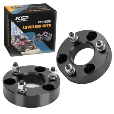 Imagem de KSP Kit de elevação frontal de 5 cm para Ram 1500 2009-2024, kit de elevação de nivelamento de 5 cm para Dodge Ram 1500 4WD 2009-2024, Dakota 2WD 4WD 2009-2024, kit de suspensão de alumínio