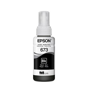 Imagem de Garrafa de Tinta Original Epson EcoTank T673 Preto - T673120
