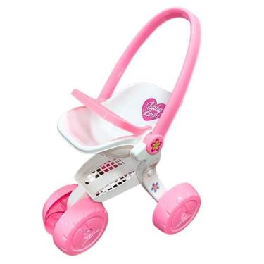 Imagem de Carrinho de Boneca Baby Love Sortido 278 - Usual Brinquedos, Sortido