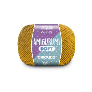 Imagem de Fio AMIGURUMI Soft - Circulo - 254m,  7069 - MOSTARDA