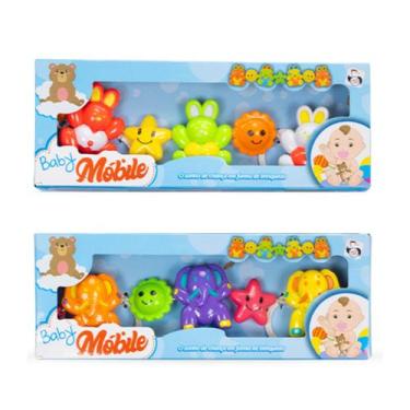 Imagem de Móbile Baby Bebê Bichinhos Coloridos Bichinhos Para Carrinho E Berço I
