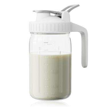 Imagem de Jarra de leite materno OneDream Mason Jar 950mL com tampa e bico