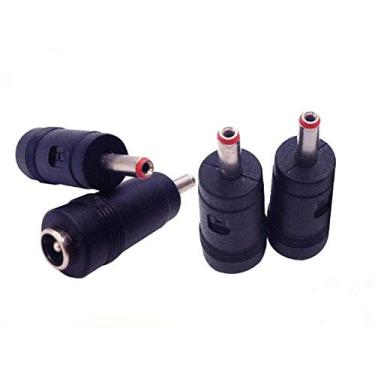 Imagem de Adaptador de alimentação CC de 10 peças Longdex 5,5 x 2,1 mm fêmea para plugue macho de 3,5 x 1,35 mm tomada elétrica para conector de cabo de alimentação de interface de laptop