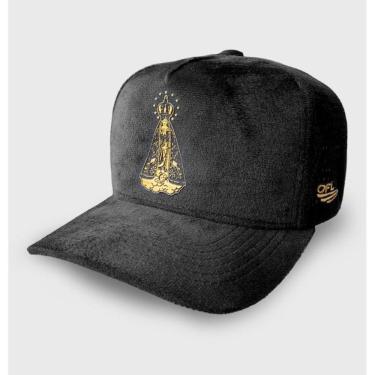 Imagem de Boné Aeroflex OFL Aparecida Preto Camurça