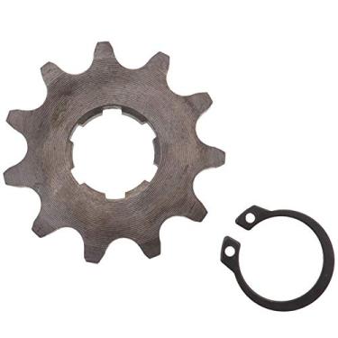 Imagem de Magkowar Roda dentada dianteira 420 Enigine com anel de retenção para motocicleta Dirt Bike (420-20 mm, 11T)