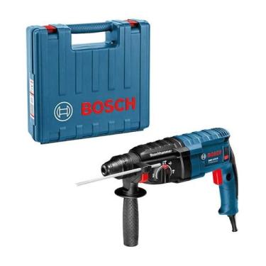Imagem de Martelete Perfurador Rompedor Bosch GBH 2-24D 820W 220V, Azul, 220V