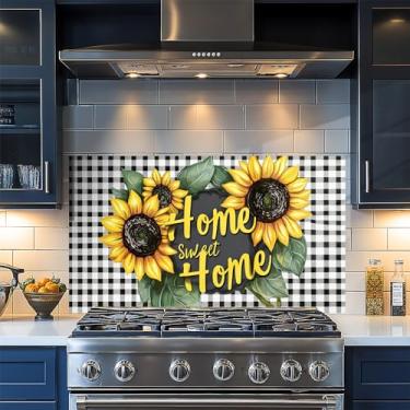 Imagem de Papel de parede de cozinha autoadesivo à prova de óleo, impermeável, protetor de parede, papel removível para armário