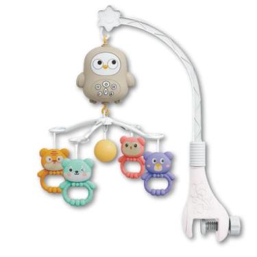 Imagem de Móbile Musical Berço Bebê Com Controle Remoto Zippy