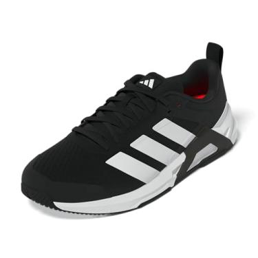 Imagem de adidas Tênis masculino Dropset Vario, preto/branco/vermelho lúcido, 4.5 Wide