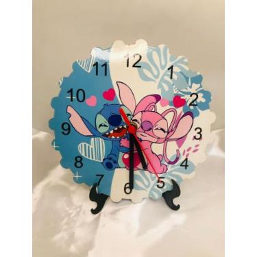 Imagem de Relógio Personalizado Stitch - Emporiumctba