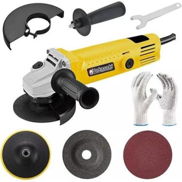 Imagem de Esmerilhadeira Lixadeira Angular 860w Nakasaki Profissional, 220V