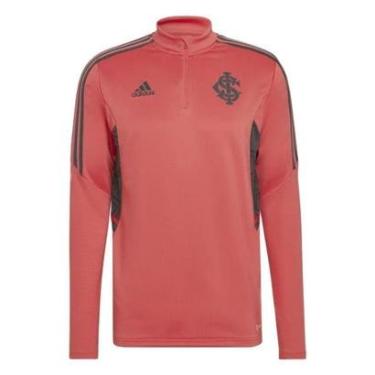 Imagem de MOLETOM ADIDAS M TREINO ATLETAS INTERNACIONAL HA8498 - CORAL/CHUMBO 2GG-Masculino