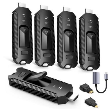 Imagem de Kit de transmissor e receptor HDMI sem fio Yomais G7R PRO